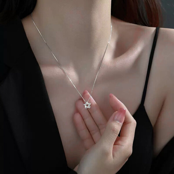 Summer Trend Star Pendant Necklace - Image 2